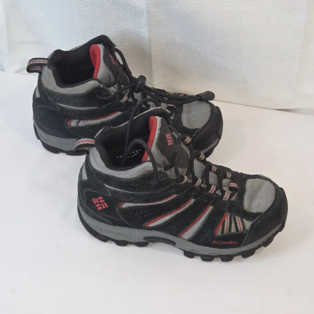 Columbia Youth North Plains Mid‎ Waterproof Hiking Boot Size US 10Y EU 27